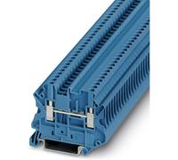 Bloc de jonction de sectionnement pour essais Contenu: 50 pc(s) Phoenix Contact UT 2,5-MTD BU 3064108