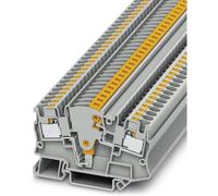 Bloc de jonction de sectionnement pour essais Phoenix Contact PTME 4 3212139 gris 50 pc(s)