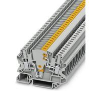 Bloc de jonction de sectionnement pour essais Phoenix Contact UTME 4-P/P 3047453 gris 50 pc(s)