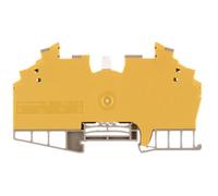 Bloc de jonction de test sectionnable Weidmüller WDT 1.5/3 DB/GE 1016000000 beige foncé 25 pc(s)