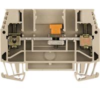 Bloc de jonction de test sectionnable Weidmüller WTL 6/1 1016700000 beige foncé 50 pc(s)