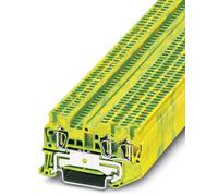 Bloc de jonction de traversée ST 1,5-TWIN-PE Phoenix Contact ST 1,5-TWIN-PE 3031144 vert, jaune 50 pc(s)