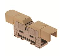 Bloc de jonction de traversée Weidmüller WFF 120 NFF 1049240000 beige foncé 4 pc(s)