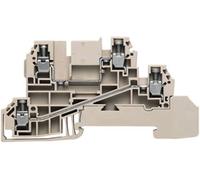 Bloc de jonction dérivateur Weidmüller WDL 2.5/L/L 1030300000-50 beige foncé 50 pc(s)