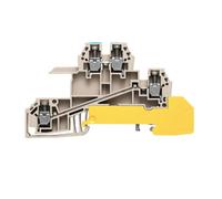Bloc de jonction dérivateur Weidmüller WDL 2.5/S/N/L/PE 1030700000-50 beige foncé 50 pc(s)