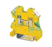 Bloc De Jonction Din Rail Phoenix Contact 3044092 Vis 5,2Mm Vert-Jaune