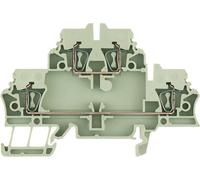Bloc de jonction double étage Weidmüller ZDK 2.5-2 DB+BR BED OR 1938340000 marron, beige foncé 50 pc(s)