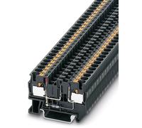 Bloc de jonction fusible Phoenix Contact PT 4-FSI/F-LED 12 3208951 noir 50 pc(s)