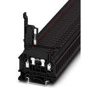 Bloc de jonction fusible Phoenix Contact UK 5-HESILED 24 N 3000540 noir 50 pc(s)