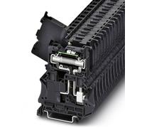 Bloc de jonction porte-fusible à levier Contenu: 50 pc(s) Phoenix Contact UT 6-HESILED 24 (6,3X32) 3046414