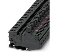 Bloc de jonction porte-fusible Phoenix Contact DT 6/2,5-DREHSILED 24 (5X20) 3034251 noir 25 pc(s)