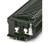 Bloc de jonction porte-fusible pour cartouche G Contenu: 50 pc(s) Phoenix Contact UK 6,3-HESI 300417