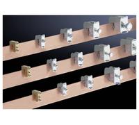 Bloc de jonction pour C.I Rittal 3455.500 Tôle d'acier 15 pc(s)