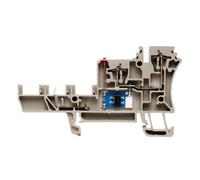 Bloc de jonction pour capteurs-actionneurs Weidmüller ZIA 1.5/4L-1S/LD 1652020000 beige foncé 50 pc(s)