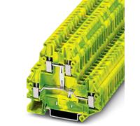 Bloc de jonction pour conducteur de protection Contenu: 50 pc(s) Phoenix Contact UTTB 4-PE 3044759