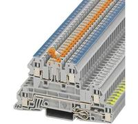 Bloc de jonction pour conducteur de protection d'installation Conditionnement: 1 pc(s) Phoenix Contact UTI 2,5-PE/L/NTB
