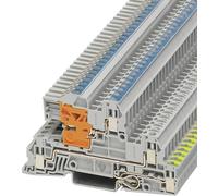 Bloc de jonction pour conducteur de protection d'installation Contenu: Phoenix Contact UTI 2,5-PE/L/NT 3076028