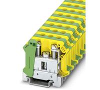 Bloc de jonction pour conducteur de protection d'installation Phoenix Contact UTI 35-PE 3074091 vert, jaune 50 pc(s)