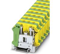 Bloc de jonction pour conducteur de protection d'installation Phoenix Contact UTI 35-PE 3074091 vert, jaune 50 pc(s)
