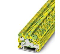 Bloc de jonction pour conducteur de protection Phoenix Contact PTS 1,5/S/1P-PE 3214479 vert, jaune 50 pc(s)