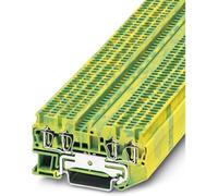 Bloc de jonction pour conducteur de protection Phoenix Contact ST 1,5-QUATTRO-PE 3031209 vert, jaune 50 pc(s)