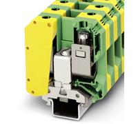 Bloc de jonction pour conducteur de protection Phoenix Contact USLKG50-IB 0443078 vert, jaune 10 pc(s)