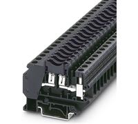 Bloc de jonction pour fusible plat Phoenix Contact UK 6-FSI/C-LED12 3001925 noir 50 pc(s)
