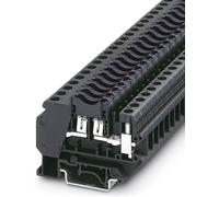 Bloc de jonction pour fusible plat Phoenix Contact UK 6-FSI/C-LED24 3001938 noir 50 pc(s)