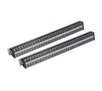 Bloc de Jonction Rail 660V 20A, 2PCS, Bornier Isolé, Cache Transparent - Sécurité Renforcée, Installation Facile pour Distribution Electrique (T2030)