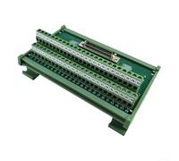 Bloc de jonction SCSI 50 broches avec fente CN pour montage sur rail DIN dans les moteurs et les systèmes de contrôle