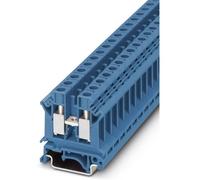 Bloc de jonction simple Contenu: 50 pc(s) Phoenix Contact UK 10 N BU 3005086