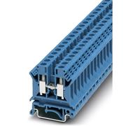 Bloc de jonction simple Contenu: 50 pc(s) Phoenix Contact UK 6 N BU 3004977