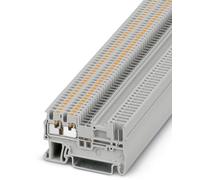 Bloc de jonction simple Phoenix Contact PT 1,5/S-TWIN/1P 3212358 gris 50 pc(s)