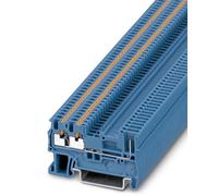 Bloc de jonction simple Phoenix Contact PT 1,5/S-TWIN/1P BU 3212361 bleu 50 pc(s)