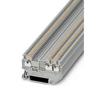 Bloc de jonction simple Phoenix Contact PT 1,5/S-TWIN 3208155 gris 50 pc(s)