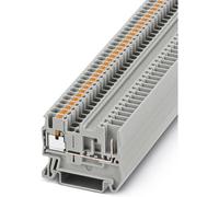 Bloc de jonction simple Phoenix Contact PT 2,5/1P 3210033 gris 50 pc(s)