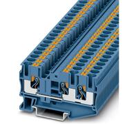 Bloc de jonction simple Phoenix Contact PT 6-TWIN BU 3211485 bleu 50 pc(s)