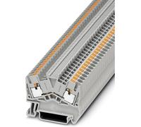 Bloc de jonction simple Phoenix Contact PTS 2,5 3211799 gris 50 pc(s)