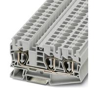 Bloc de jonction simple Phoenix Contact ST 10-TWIN 3035288 gris 25 pc(s)