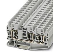 Bloc de jonction simple Phoenix Contact ST 10-TWIN 3035288 gris 25 pc(s)