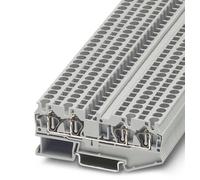 Bloc de jonction simple Phoenix Contact ST 4-QUATTRO 3031445 gris 50 pc(s)