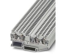 Bloc de jonction simple Phoenix Contact ST 4-QUATTRO BU 3031458 bleu 50 pc(s)