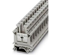 Bloc de jonction simple Phoenix Contact UK 16 N 3006043 gris 50 pc(s)