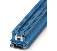 Bloc de jonction simple Phoenix Contact UK 2,5 B BU 3001048 bleu 50 pc(s)