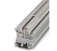Bloc de jonction simple Phoenix Contact UK 3-MVSTB-5,08 3002076 gris 50 pc(s)