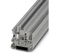 Bloc de jonction simple Phoenix Contact UT 2,5/1P 3045017 gris 50 pc(s)