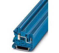 Bloc de jonction simple Phoenix Contact UT 4/ 1P BU 3045596 bleu 50 pc(s)