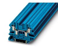 Bloc de jonction simple Phoenix Contact UT 4-QUATTRO BU 3044584 bleu 50 pc(s)