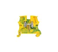 037171 Legrand Borne de jonction vert jaune à vis Viking 4mm² - pas 6mm - 1 jonction: 1 entrée 1 sortie