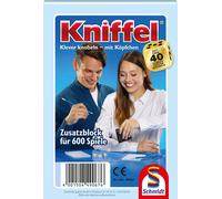 Bloc de Kniffel pour 600 jeux par bloc, 1set